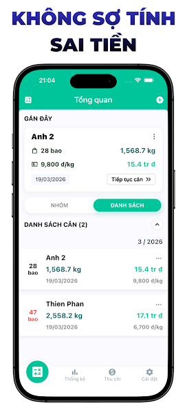 Cân Lúa Screenshot 2